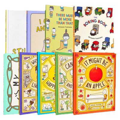 吉竹伸介插画绘本英文原版