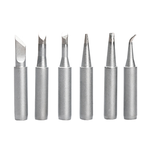 火箭熊936烙铁头恒温尖头马蹄形刀头969A焊台通用型内热式洛铁头