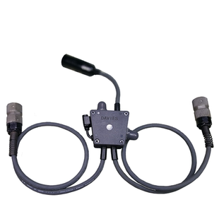 TCA E-PTT双通六针高精度复刻SEALS用对讲机PRC152通讯148转接线