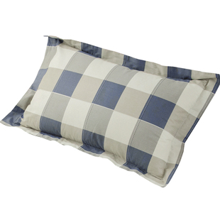 纯棉枕套一对装学生宿舍单人单个40x60全棉枕头套48x74枕芯内胆套