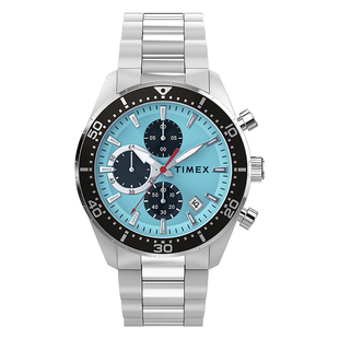TIMEX天美时Main Street系列不锈钢运动码表26年新款TW2Y62200
