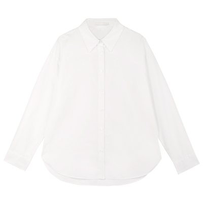 长袖棉质衬衫高级感气质宽松