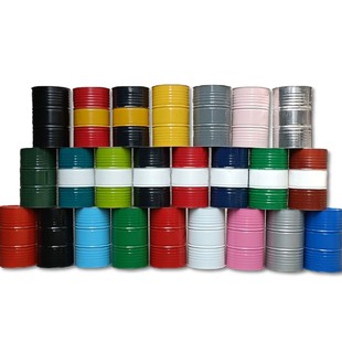 油桶200升桶加厚密封柴油创意装饰大容量200L铁皮桶黄工业开口桶