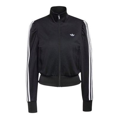 阿迪达斯女子条纹夹克外套