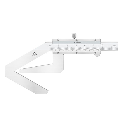 日本三量奇数沟游标卡尺V型三沟