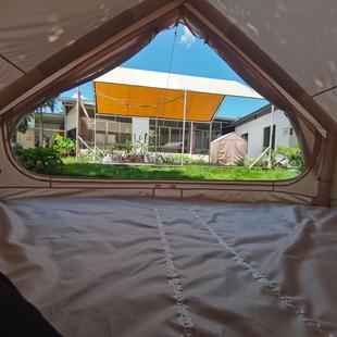 6.3平单层充气帐篷3 备人免一件 4搭建批发用品厂家露营户外装