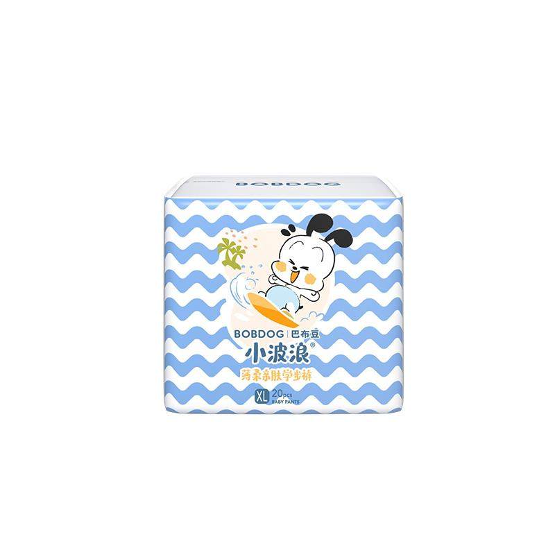【3包】巴布豆超柔拉拉裤M72/L66/XL60/XXL54/XXXL48片透气尿不湿