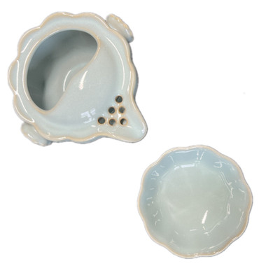 朱家汝窑汝州汝瓷茶具天青釉