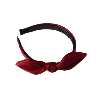 刘亦菲同款玫瑰的故事红色蝴蝶结发箍带齿防滑甜美兔耳洗脸头箍女