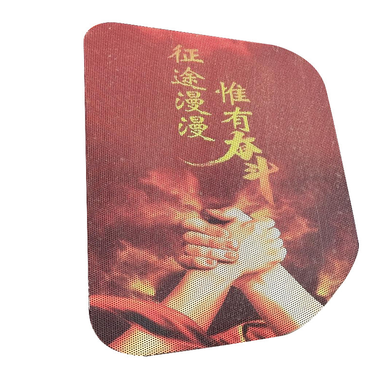 重汽豪沃N5GN7W侧小窗单透孔贴画