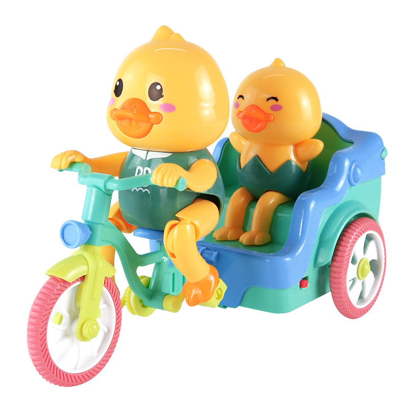电动三轮车宝宝玩具婴儿有声会动