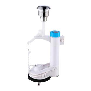 必耀马桶水箱配件单按钮拉链排水阀连体卫生间坐便器进水阀通用