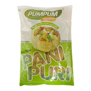 抖音小吃印度街头小吃炸空心球油炸脆脆球小泡泡球帕尼普里土豆片