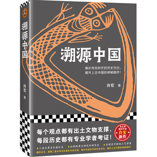溯源中国 填补传说时代的历史空白,揭开上古中国的神秘面纱!考古明星学者许宏新作!许宏考古历史二里头三星堆读客官方正版图书