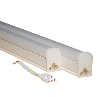 T5一体化LED三孔灯管串联三脚整套灯20W30厘米60cm90 120公分1米