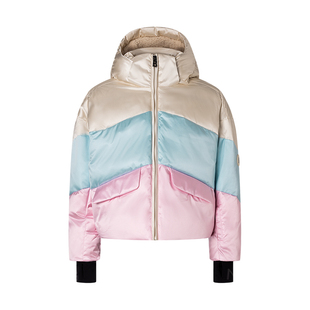 BOGNER博格纳 秋冬LINDA-D儿童缎面彩色保暖外套滑雪服