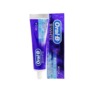 香港欧乐b牙膏美白防蛀牙清洁牙菌斑牙渍牙黄口腔薄荷清新Oral-B