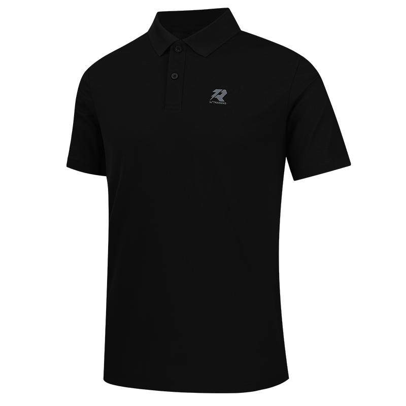 361翻领T恤男2025夏季健身跑步运动服男士运动POLO衫休闲透气短袖