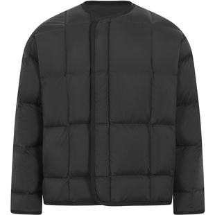 【限时特价】 冬季轻便无胆防绒空气感90羽绒防水亮面无领羽绒服