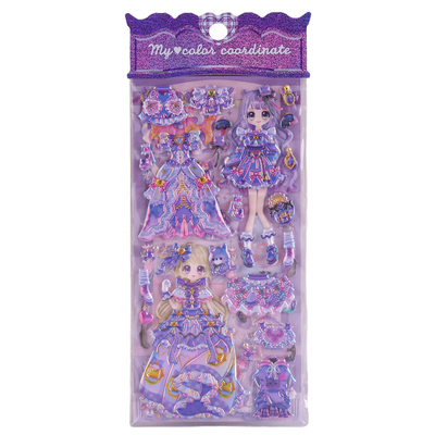 精美闪亮芭比娃娃儿童公主换装贴