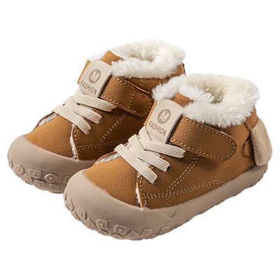 冬季宝宝棉鞋加绒加厚学步鞋