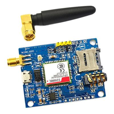 SIM800C开发板 GSM/GPRS模块配STM32、51开发板 程序 带蓝牙TTS