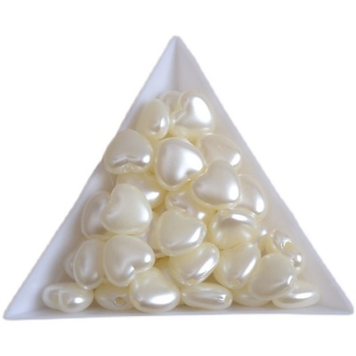 米白色珍珠ABS散珠子隔珠