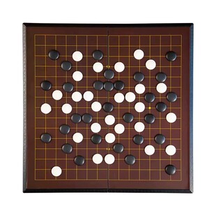 围棋五子棋棋盘套装成人版大号学生比赛棋子15路标准加大棋子磁性