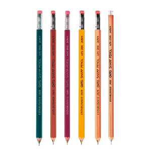 日本OHTO乐多 SHARP六角木杆自动铅笔木质活动铅笔0.5mm动漫手绘