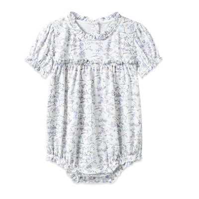 Domiamia女宝宝包屁衣2026新款连体衣夏季薄款短袖透气a类婴儿服