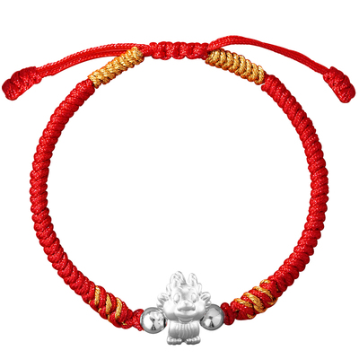 中大童十二生肖红绳手链
