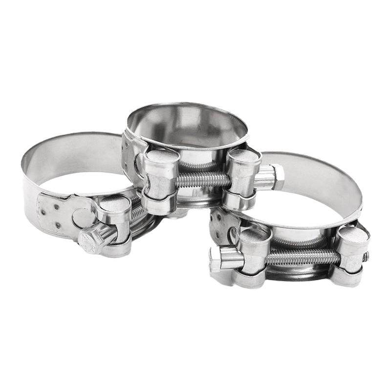 三德正宗304不锈钢加厚强力卡箍欧式抱箍管箍喉箍管卡固定水管卡