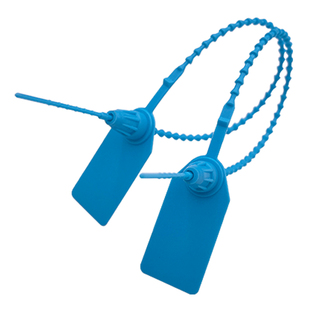 塑料封条集装箱包扣防盗扣铅封施封锁防调包调换灭火器扎带25CM