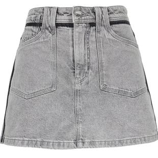 ONLY2025夏季新款潮流时髦水洗显瘦遮胯高腰A字短裤裙裤牛仔裤女