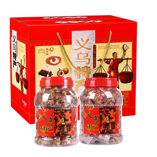义乌特产大礼包礼盒装红糖酥饼红糖麻花桶装蜜枣红糖金华小吃零食