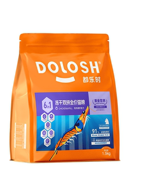 都乐时全价双拼冻干猫粮1.5kg