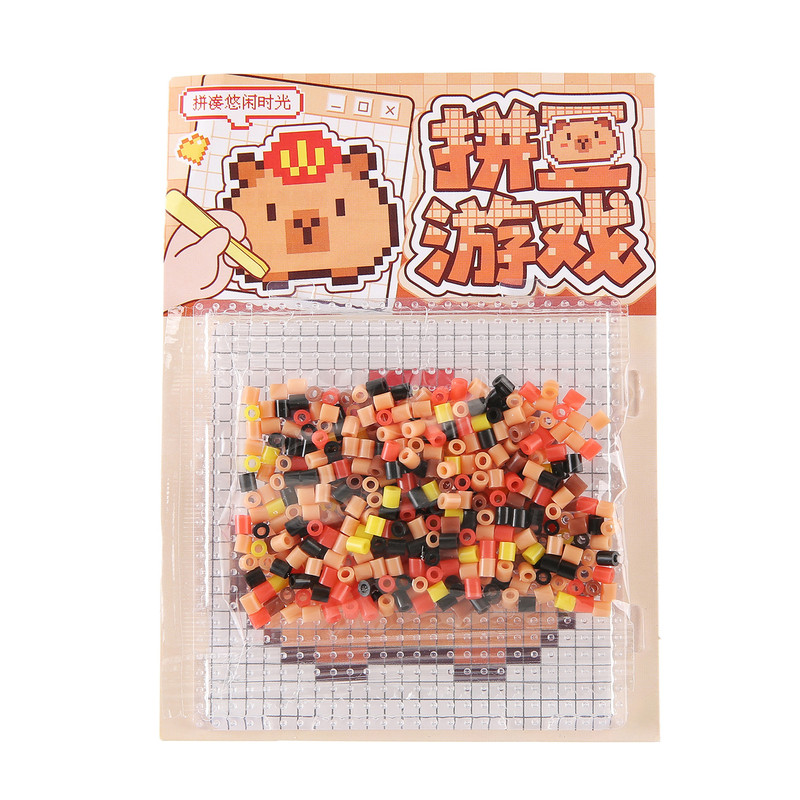 儿童益智像素拼豆拼图材料包