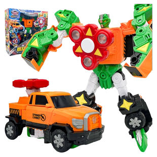 咖宝车神拯救联盟螺旋使者皮卡车变形玩具机器人机甲金刚儿童男孩