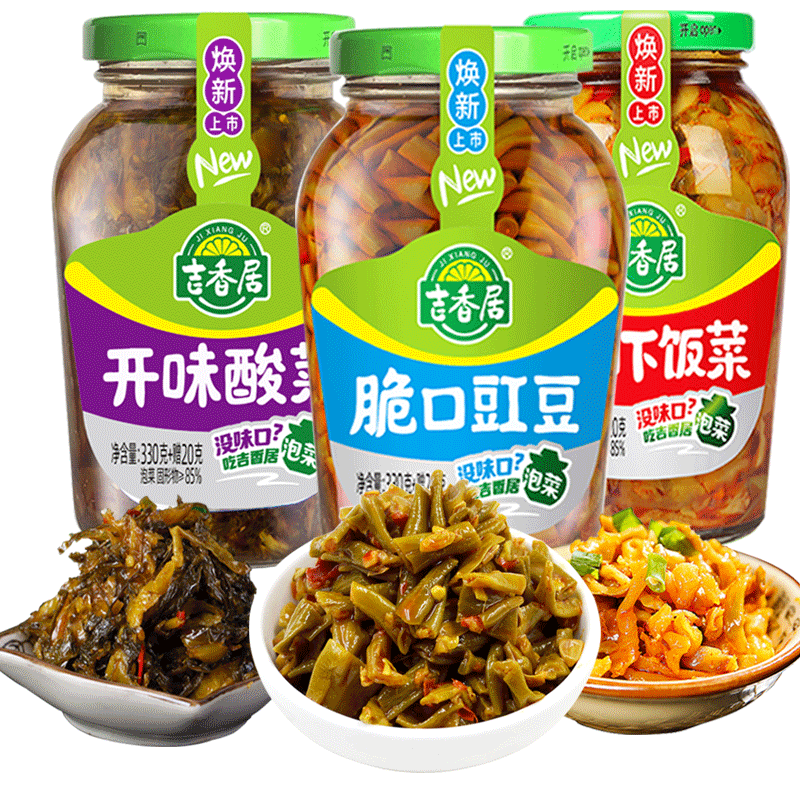 吉香居榨菜下饭菜四川泡菜