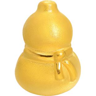 周生生charme黄金转运珠福禄葫芦足金串珠吊坠86335C