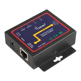 DIEWU RS232串口服务器转以太网口串口设备TCP/IP联网通讯带管理