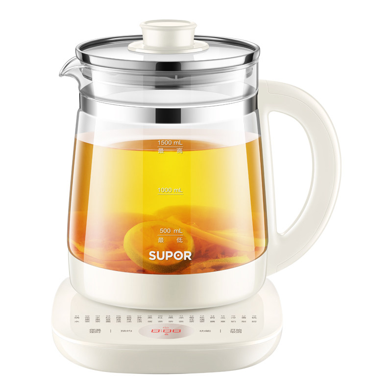 苏泊尔养生壶2026新款炖煮一体办公室小型家用保温杯煮茶器烧水壶