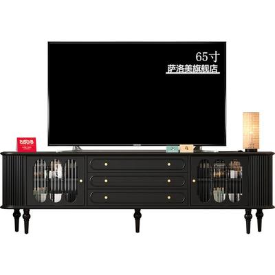 萨洛美式法式实木电视柜落地客厅