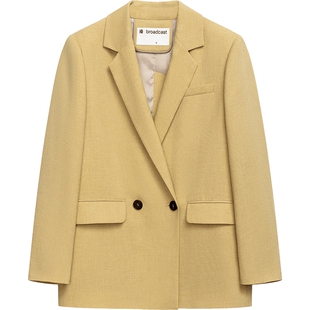 播小个子西装外套女商场同款2024春季新款小西服上衣BDR1XD0064