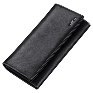 冷兽男士钱包长款真皮牛皮软皮钱夹男潮大容量内拉链票夹2025新款