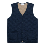 铜牛羊毛绗缝棉保暖男马甲 2025秋冬新款上衣男休闲马甲中年NS139