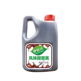 伊谷川 甜面酱 2.25KG 鸡肉卷 烤鸭蘸酱 甜面酱