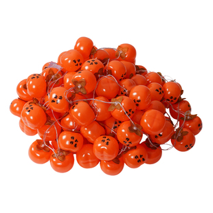 太阳能柿子灯户外新年装饰小灯笼过年庭院挂树上彩灯春节氛围布置