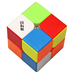 奇艺2阶磁力魔方二阶专业比赛竞速轴心定位顺滑入门儿童益智玩具
