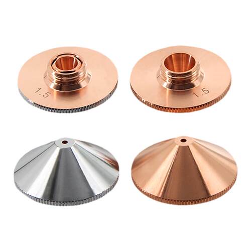 光纤激光切割机喷嘴D28常规款适用万顺兴普雷单双层铜嘴喷头配件